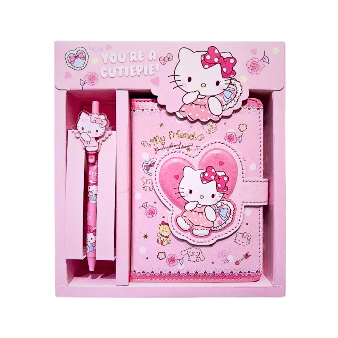 Hello popular Kitty Notebooks & Pens Set