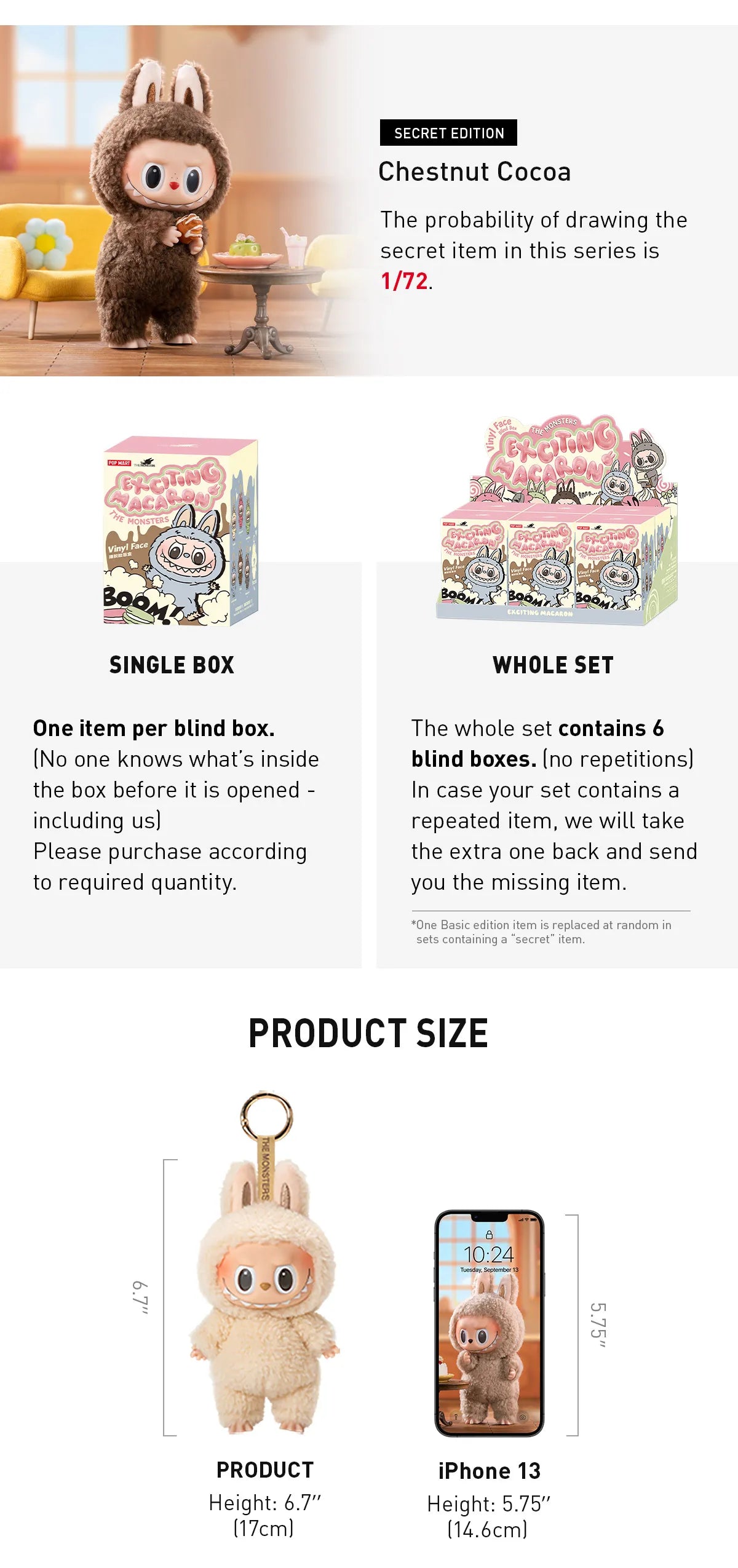 Labubu macaron-blind boxes-little c land