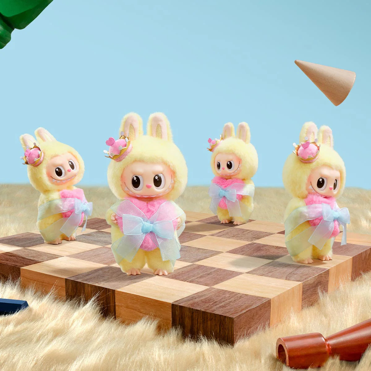 Pop Mart - Labubu The Monsters Let's Checkmate Series Vinyl Plush
