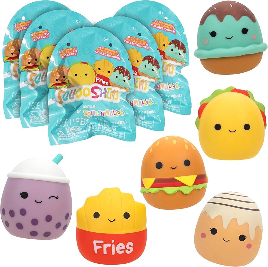 Squishmallows Squooshems Blind Bags Food Series