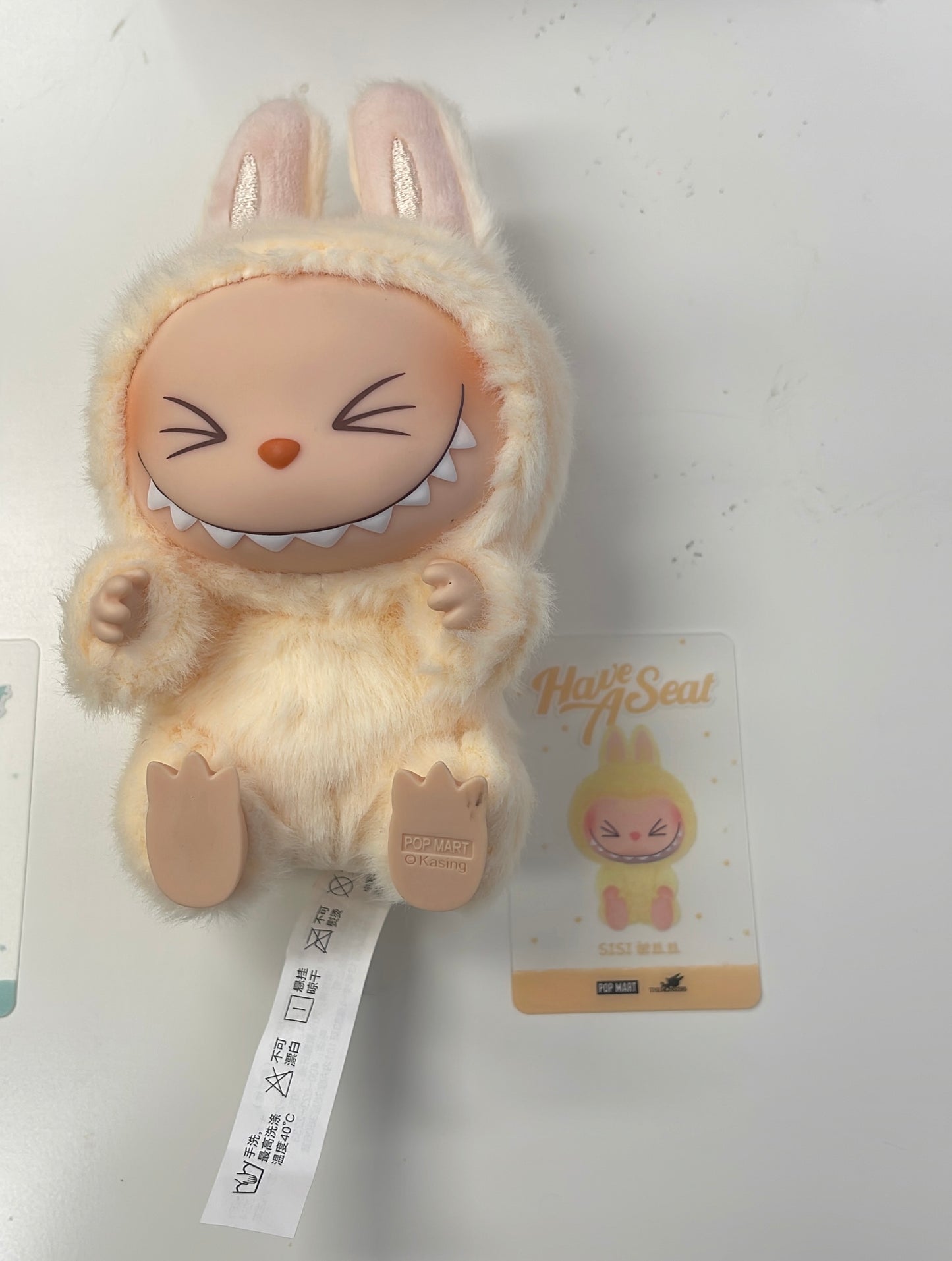 OPEN BOX - Pop Mart - The Monsters Labubu Have a Seat Vinyl Plush Blind Box