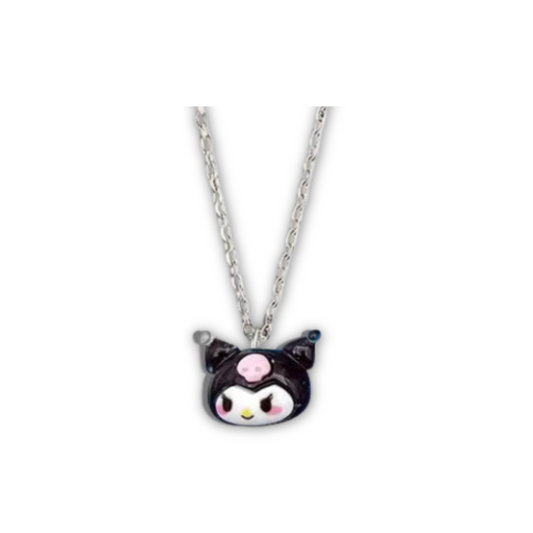 Kuromi Black Pendant Necklace
