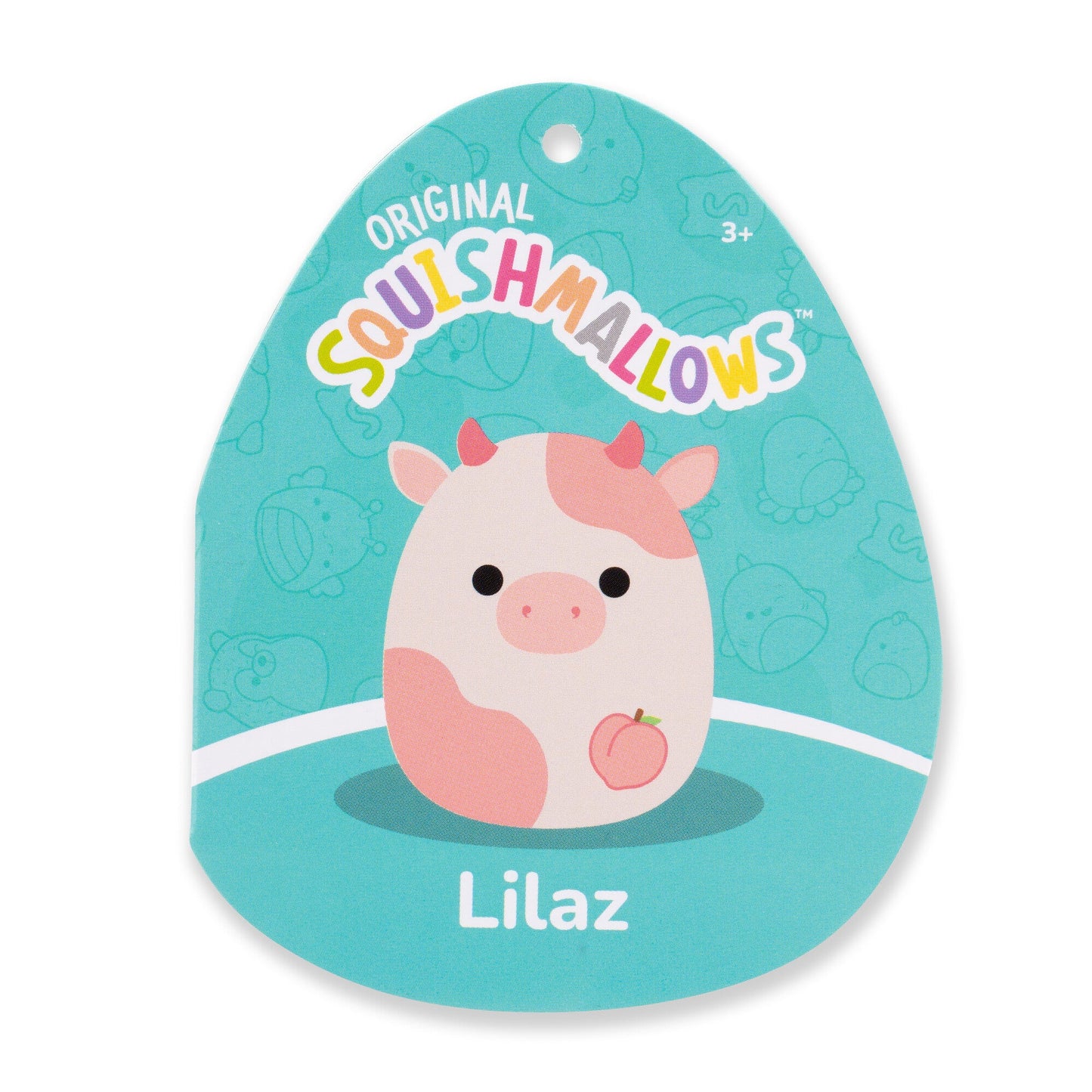 Squishmallow Lilaz the Peach Cow