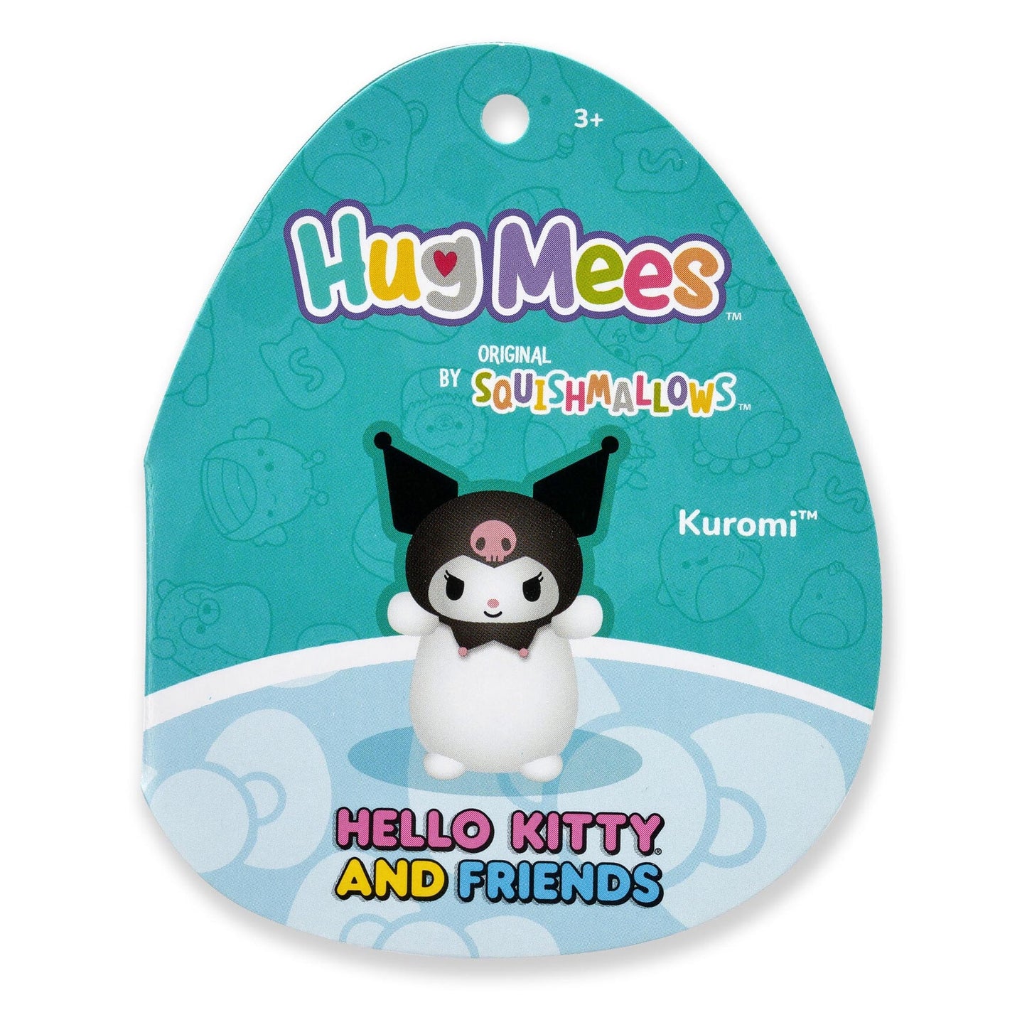 Squishmallows Hello Kitty and Friends Kuromi HugMees