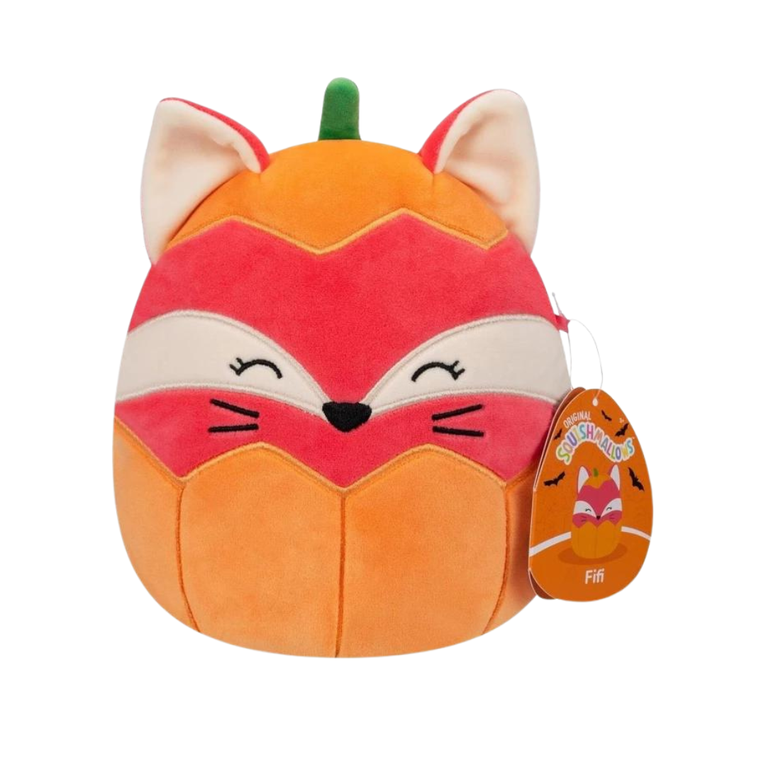 Squishmallows Original Halloween Fifi The Red Pumpkin Fox - Little C Land