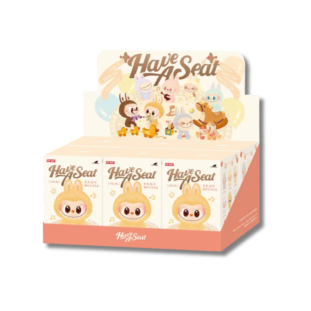 THE MONSTERS Labubu Have a Seat Vinyl Plush Blind Box