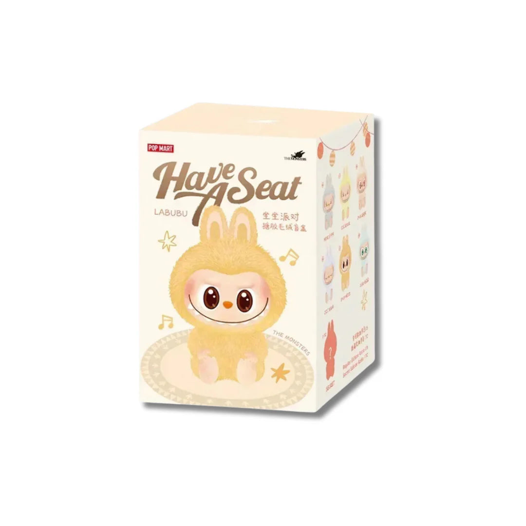 OPEN BOX - Pop Mart - The Monsters Labubu Have a Seat Vinyl Plush Blind Box