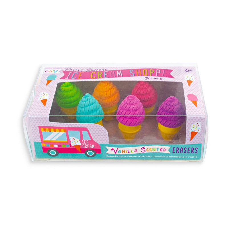 Ooly Petite Sweets Ice Cream Shoppe Scented Erasers - Little C Land