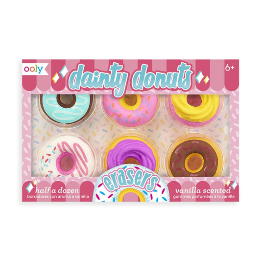 Ooly Dainty Donuts Pencil Erasers - Little C Land