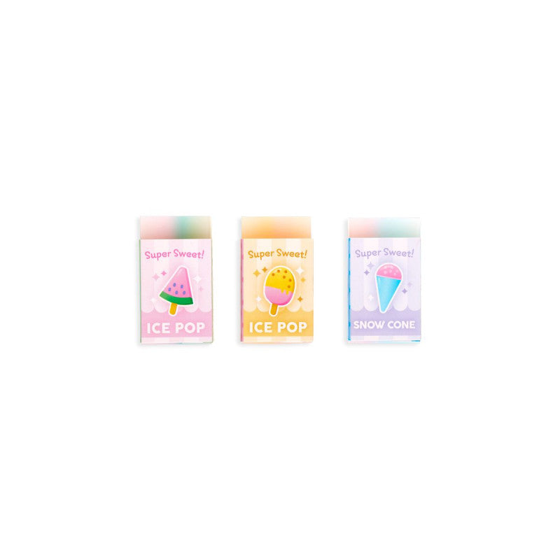 Ooly Sugar Joy Ice Cream Treats Mini Erasers - Little C Land