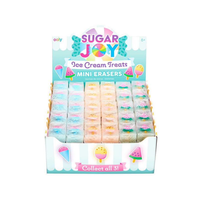 Ooly Sugar Joy Ice Cream Treats Mini Erasers - Little C Land