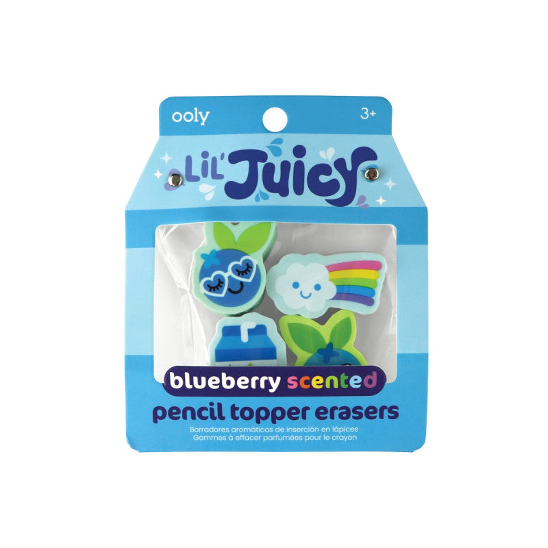 Ooly Lil’ Juicy Scented Topper Erasers - Little C Land