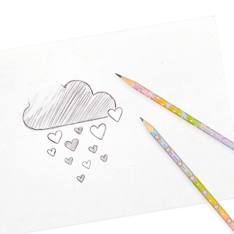 Ooly Rainbow Glitter Gem Pencils - Little C Land