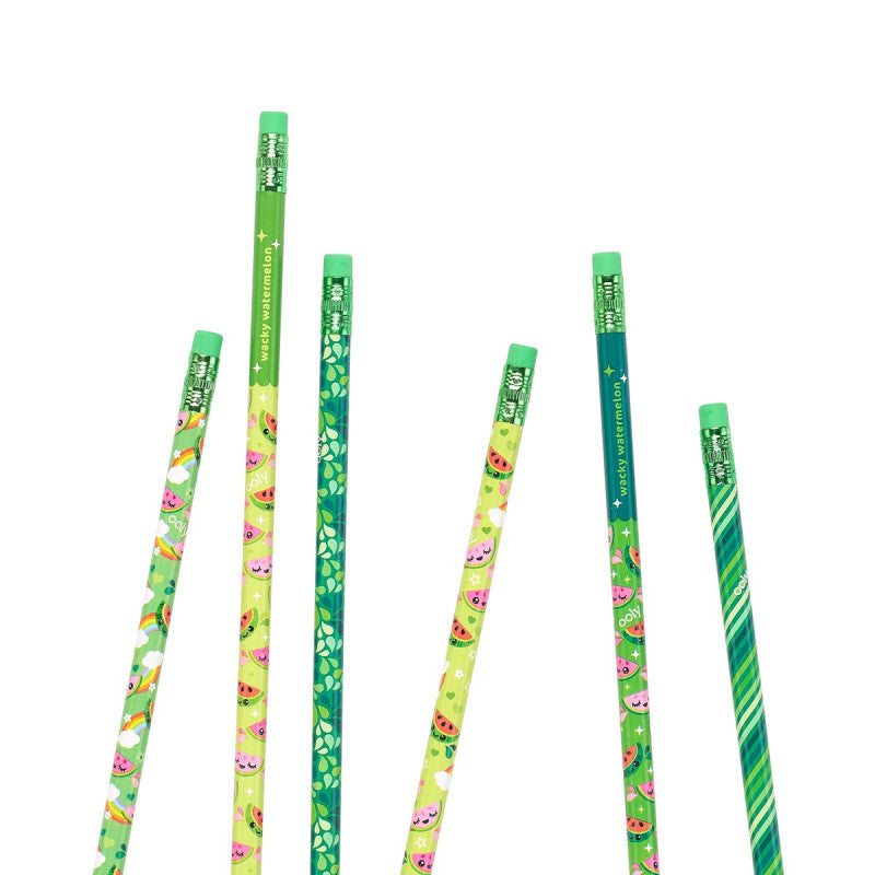 Ooly Lil Juicy Watermelon Scented Pencils - Set of 6 - Little C Land