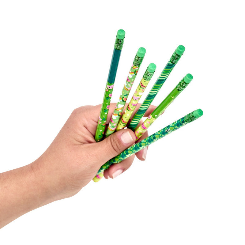 Ooly Lil Juicy Watermelon Scented Pencils - Set of 6 - Little C Land