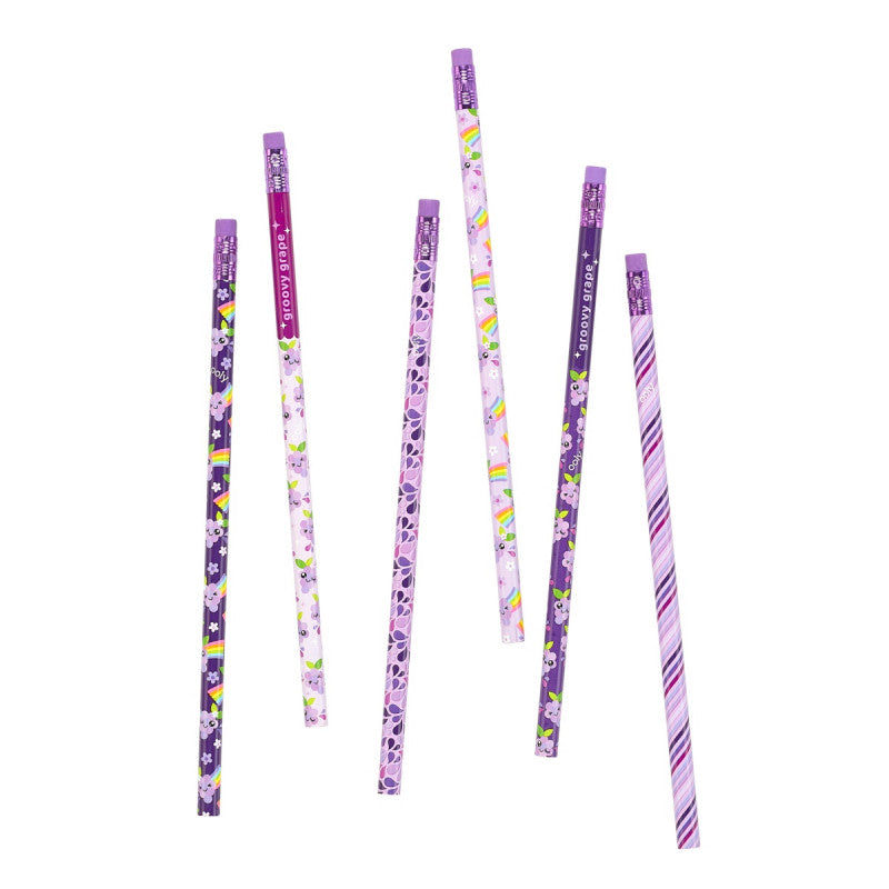 Ooly Lil Juicy Grape Scented Pencils -Set of 6 - Little C Land