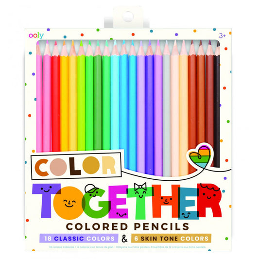 Ooly Color Together Colored Pencils Set of 24 - Little C Land