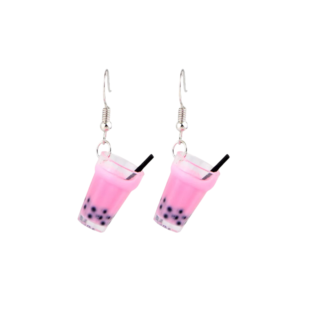 boba earrings