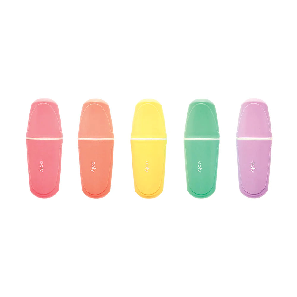 Ooly Le Bonbon Pâtisserie Pastel Highlighters - Set of 5 - Little C Land