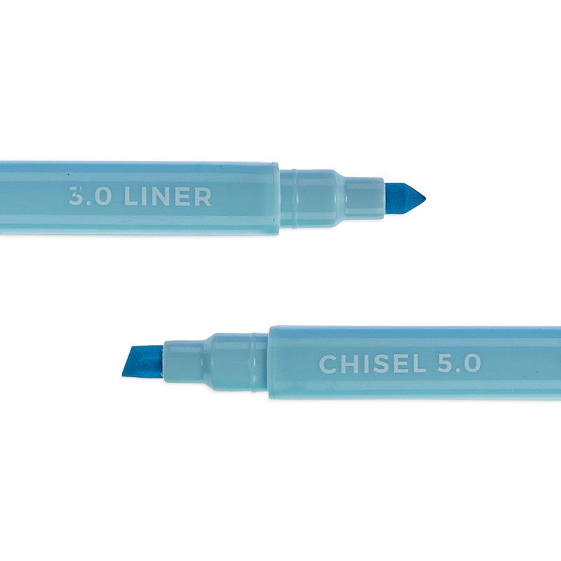 Ooly Pastel Liners Dual Tip Markers - Set of 8 - Little C Land