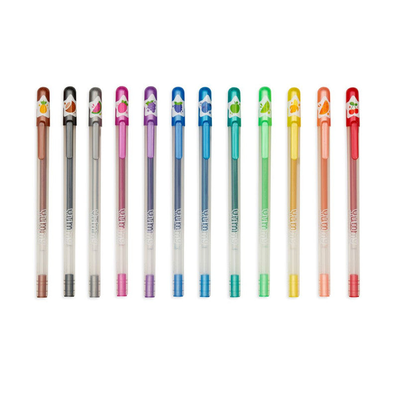 Ooly Yummy Yummy Scented Glitter Gel Pens - Set of 12 - Little C Land