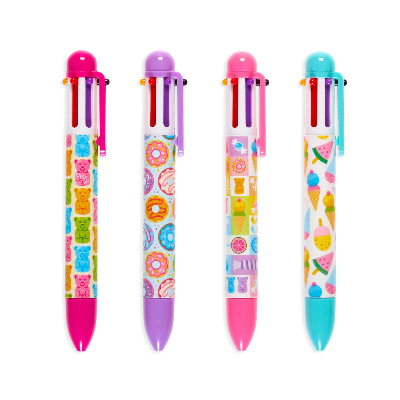 Ooly Sugar Joy 6 Click Multicolor Pens - Little C Land