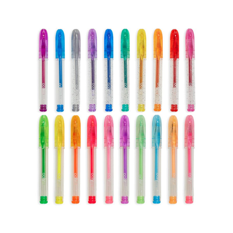 Ooly Mini Doodlers Scented Gel Pens - Set Of 20 - Little C Land