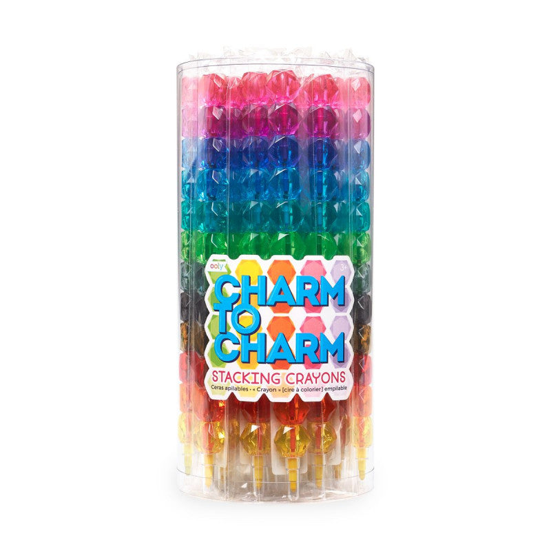 Ooly Charm To Charm Stacking Crayons - Set of 12 - Little C Land