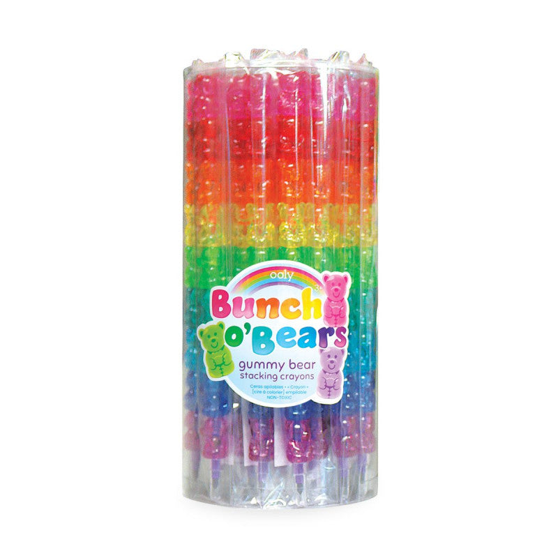 Ooly Bunch O' Bears Gummy Bear Stacking Crayon - Little C Land