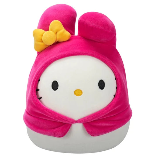 Squishmallows Sanrio Hello Kitty in My Melody Hoodie