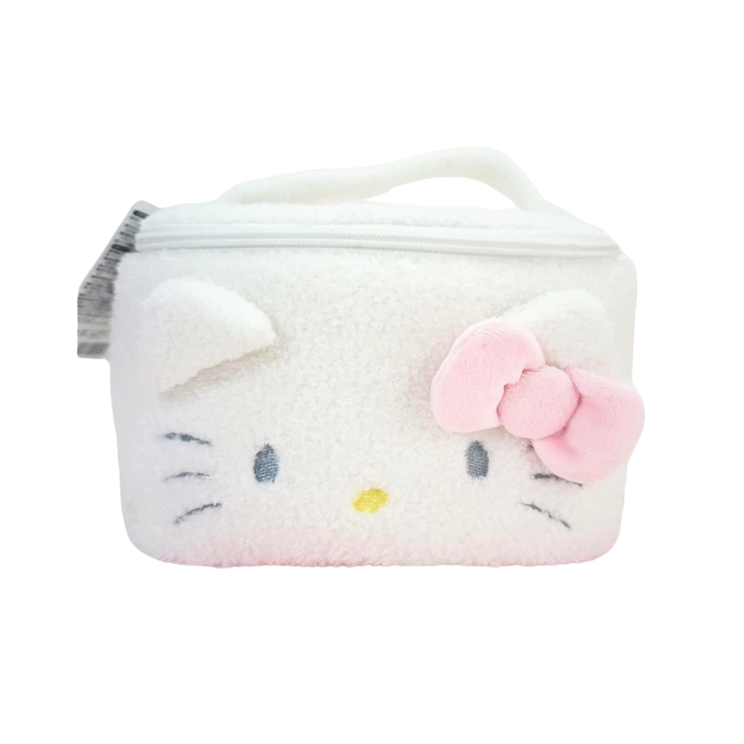 Hello Kitty Fuzzy Sanrio Makeup Bag - Little C Land