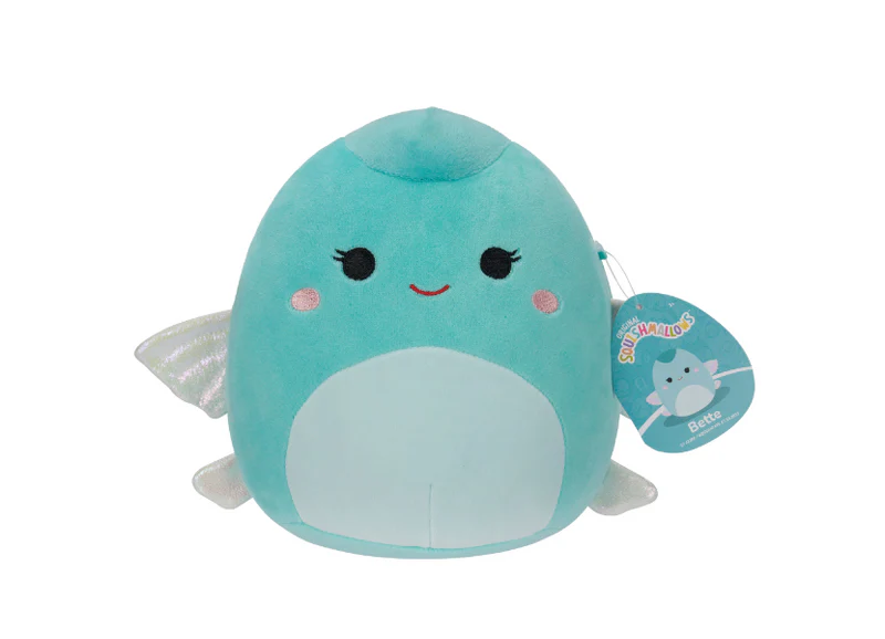 Squishmallows Bette The Aqua Flying Fish - Little C Land