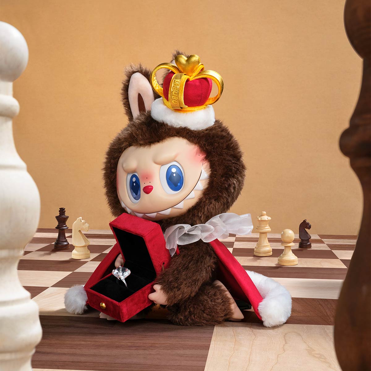 Pop Mart - The Monsters Labubu King Let's Checkmate Series