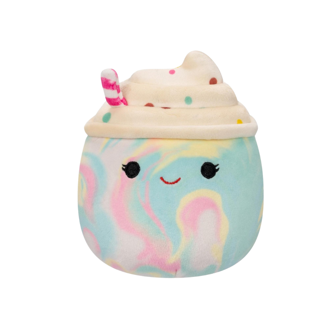 Squishmallows Flip-A-Mallow Chocolate & Rainbow Milkshake - Little C Land