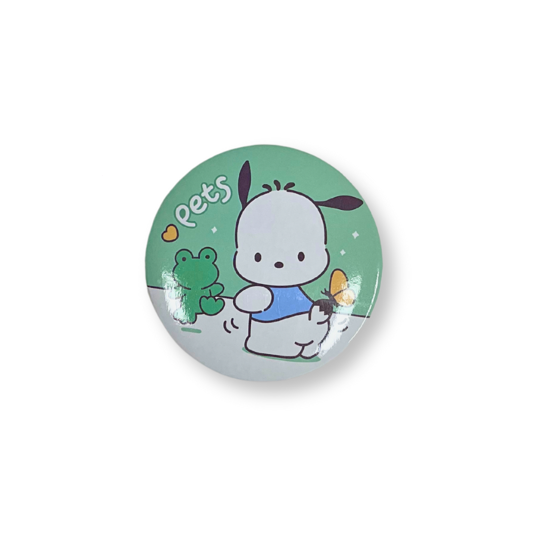 Pochacco Mini Compact Mirror - Little C Land