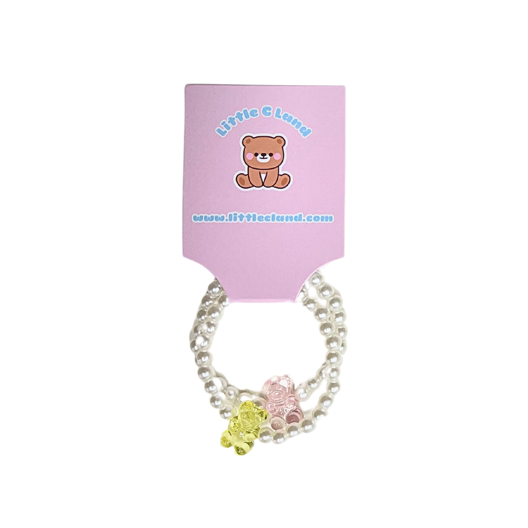 Gummy Bear Pearl Bracelets - Little C Land