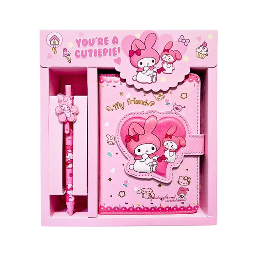 My Melody Diary Notebook & Pen Set - Little C Land