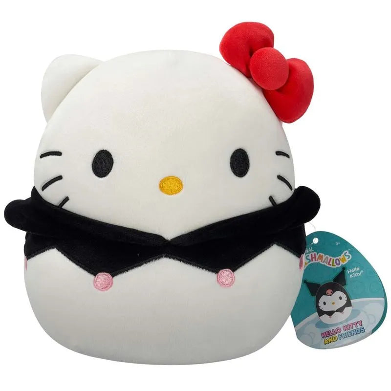 Squishmallows Sanrio Hello Kitty in Kuromi Hoodie