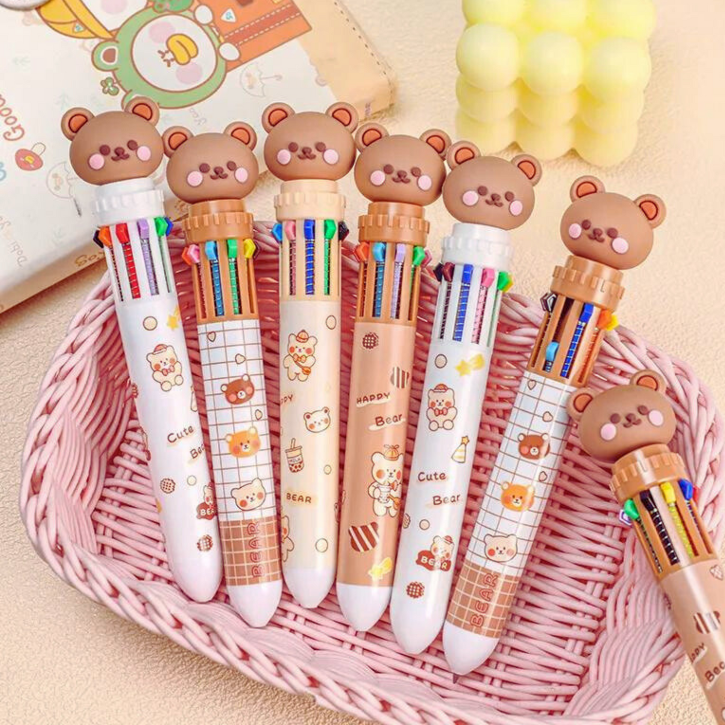 Teddy Bear Ballpoint Pen - Little C Land