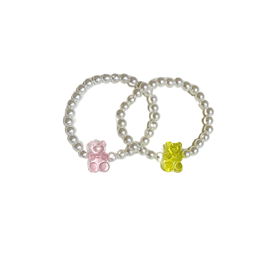 Gummy Bear Pearl Bracelets - Little C Land