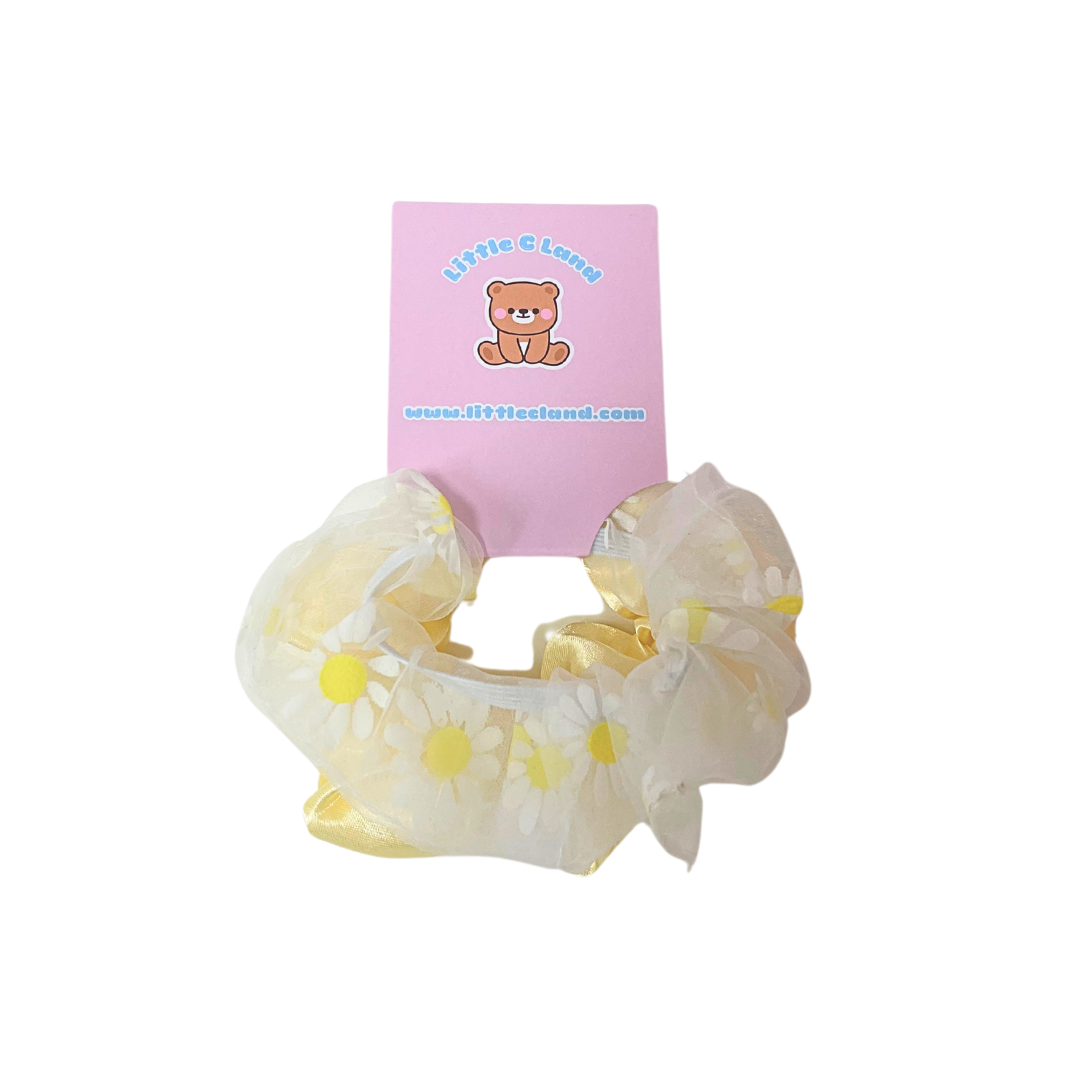 Yellow Sunflowers Scrunchie Set - Little C Land