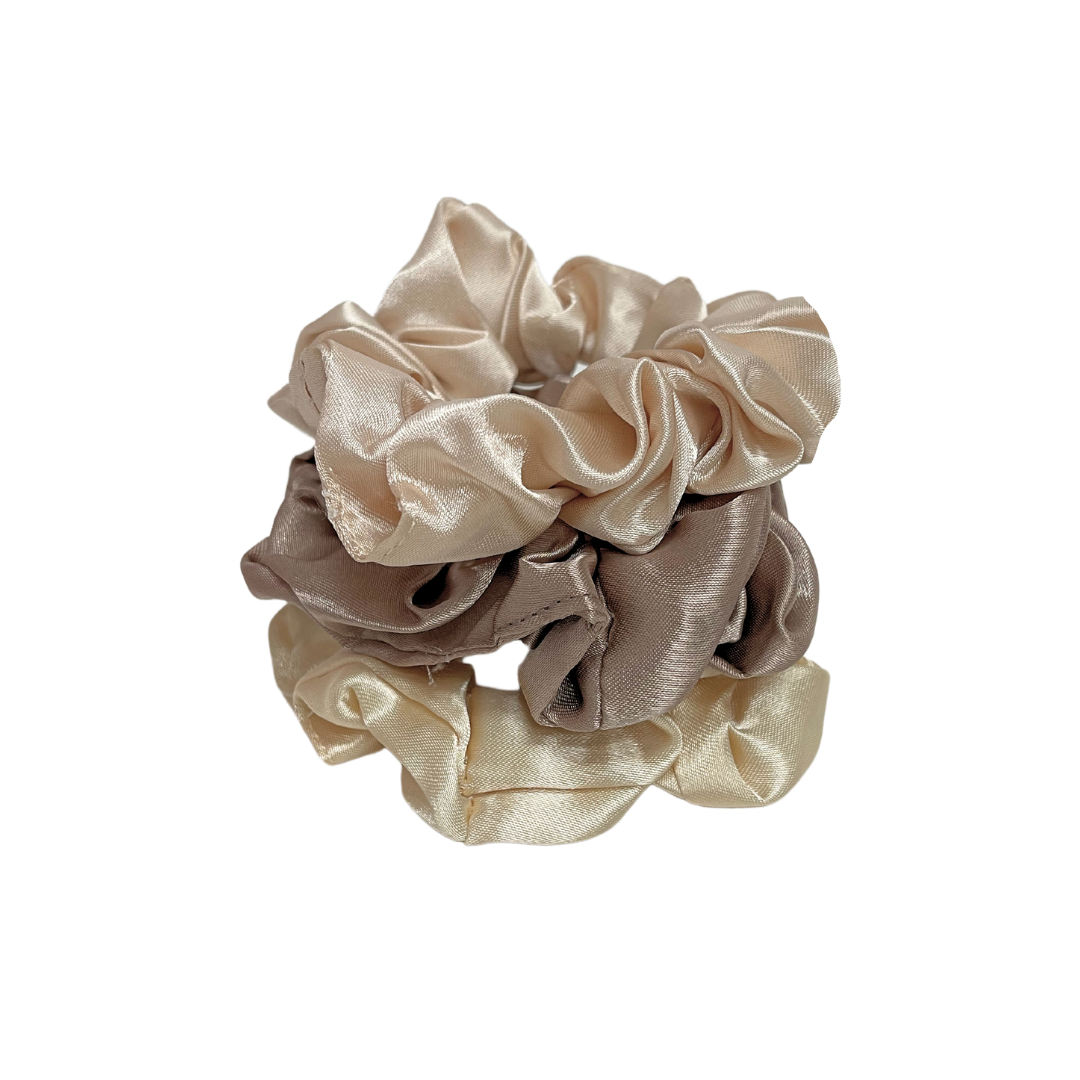 Cappuccino Ombre Scrunchie Set - Little C Land