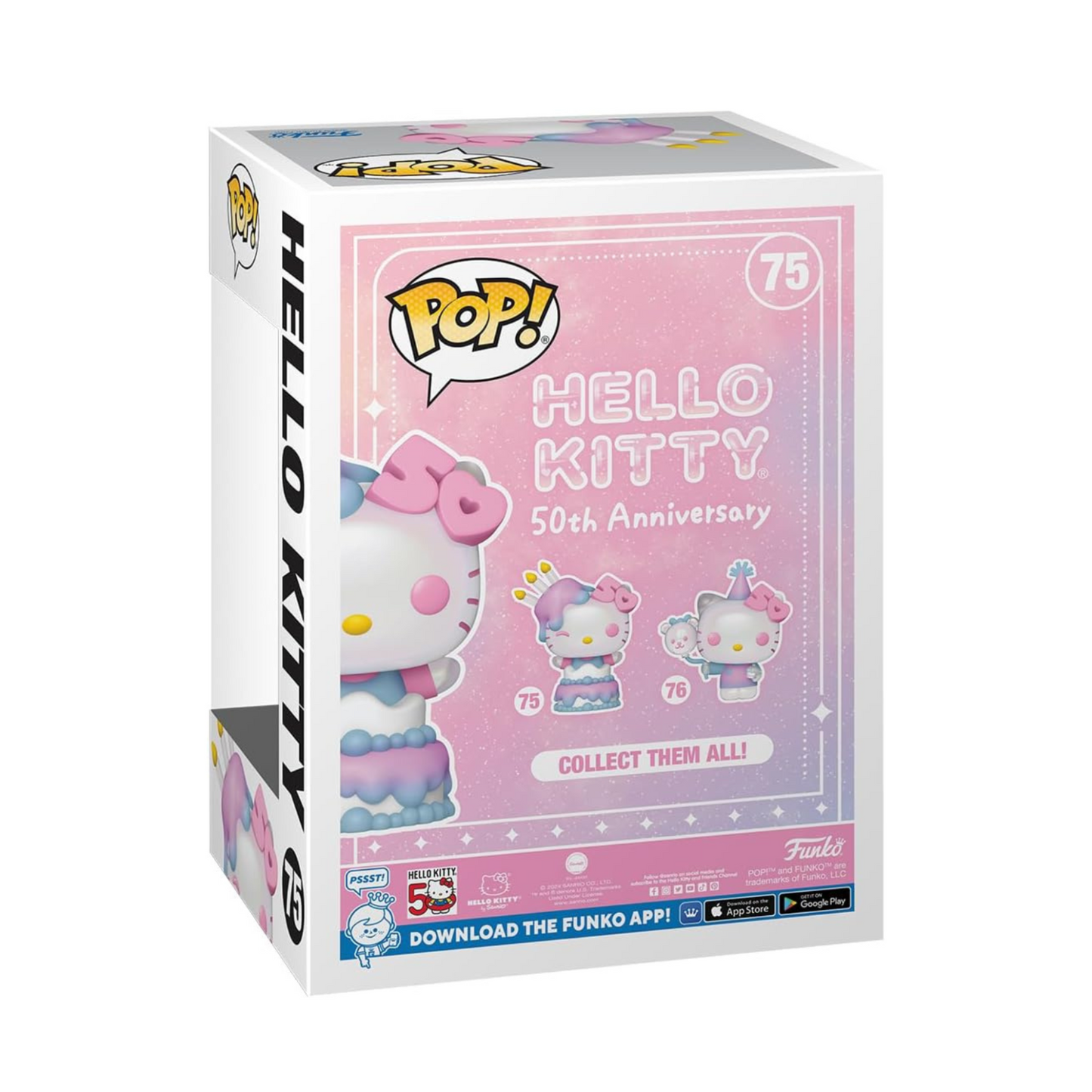 Funko Pop! Sanrio: 50th Anniversary Hello Kitty Birthday Cake! - Little C Land