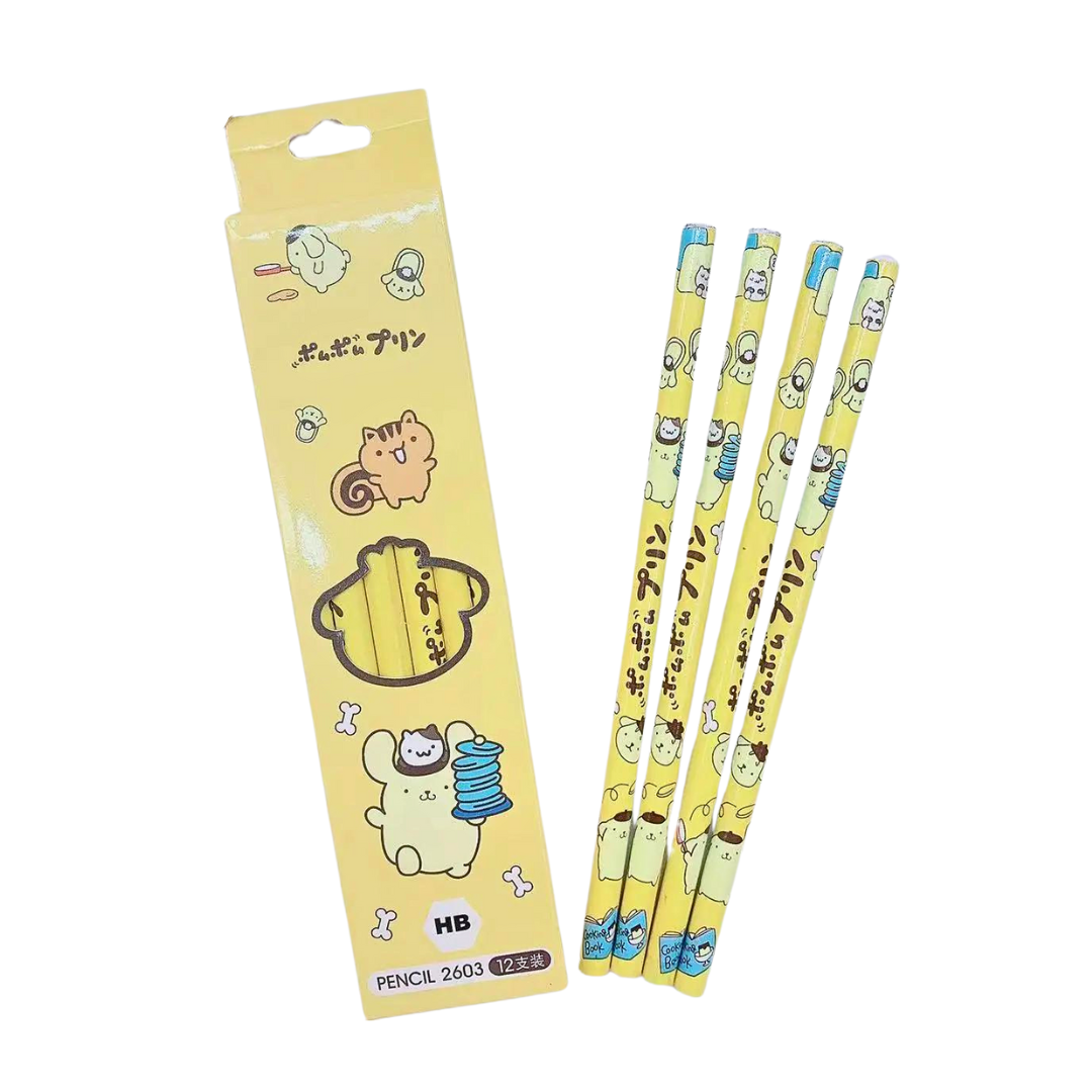 Sanrio & Friends Pencils - Set of 12 - Little C Land