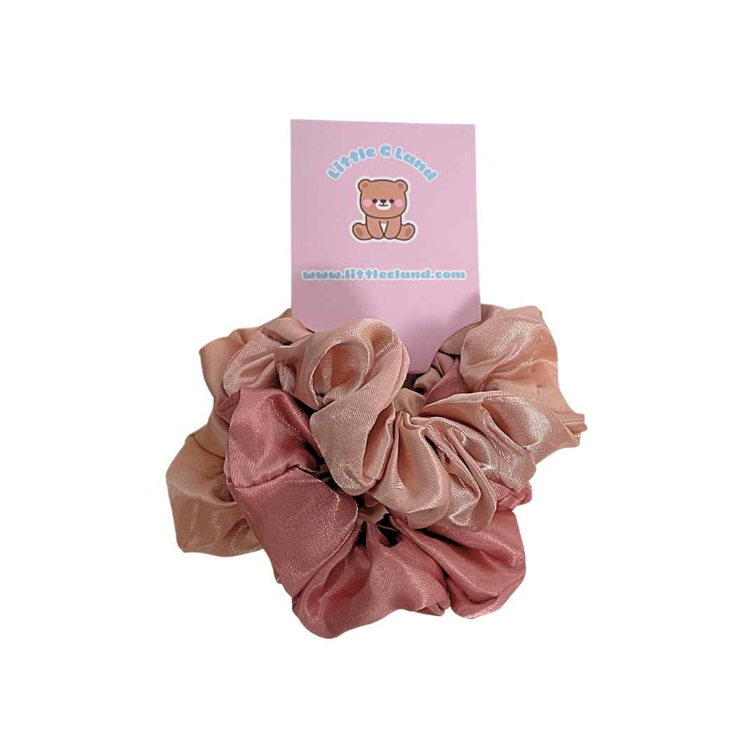 Peach Ombre Scrunchie Set - Little C Land