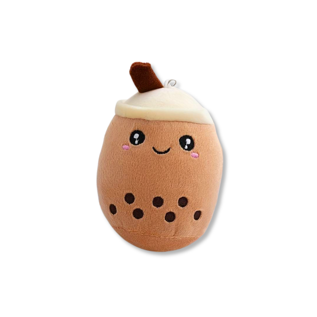 Chocolate Boba Milk Keychain - Little C Land