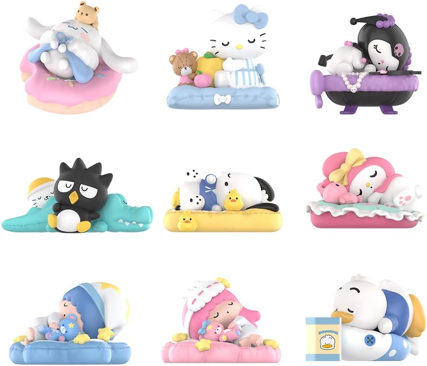 Sanrio Characters Fall Asleep Series Blind Box by Pop Mart