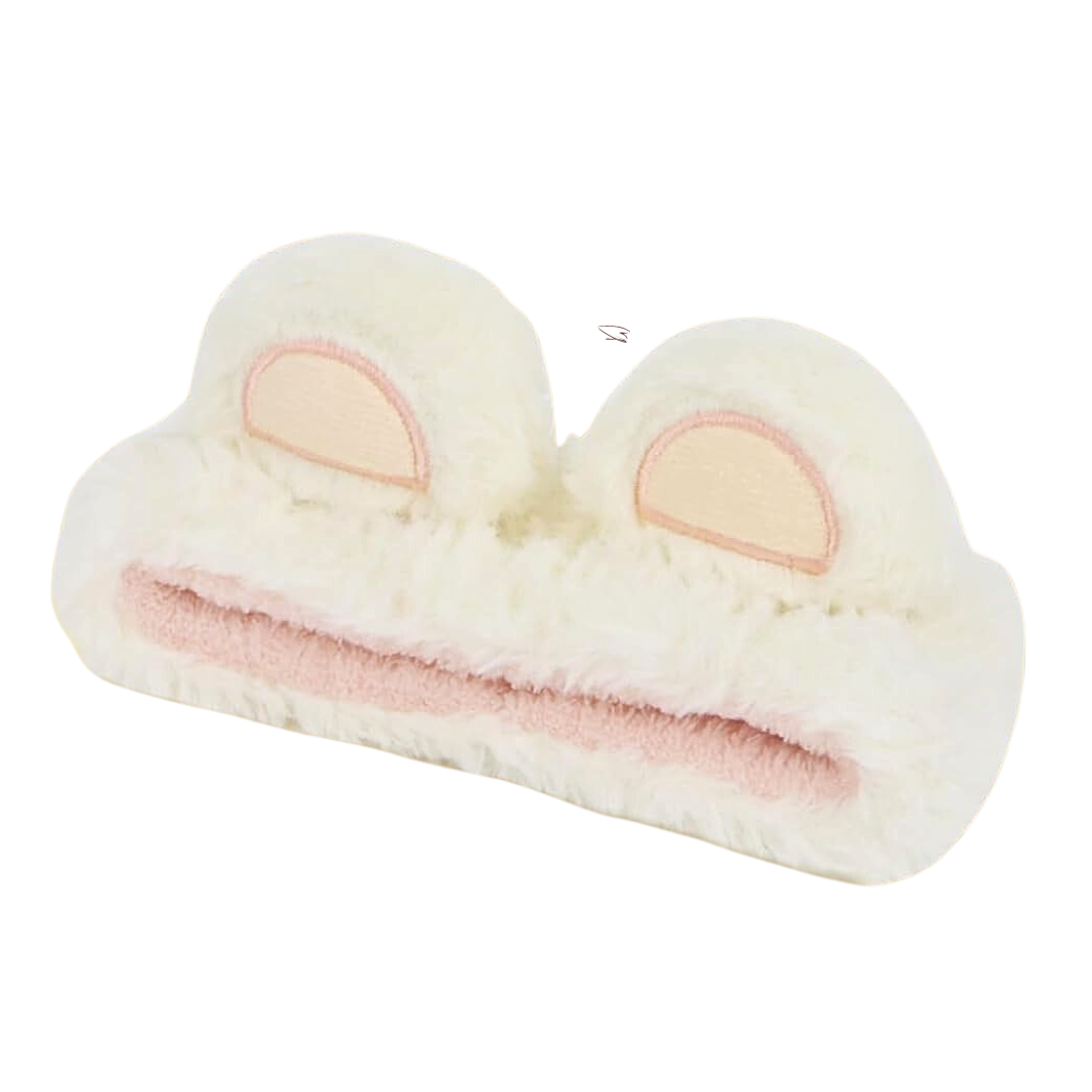 Little White Bear Makeup Hairband - Little C Land