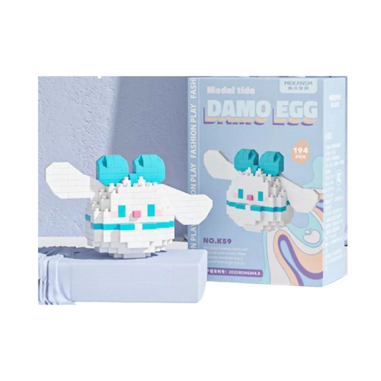 Cinnamoroll Sanrio Damo Egg Building Block - Little C Land