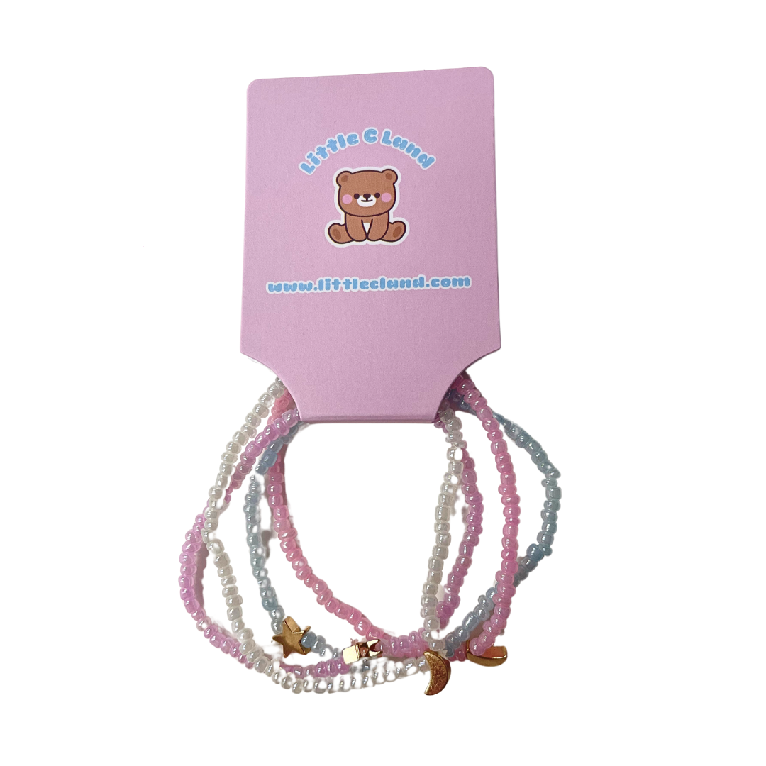 Moon & Stars Bracelet Set - Little C Land